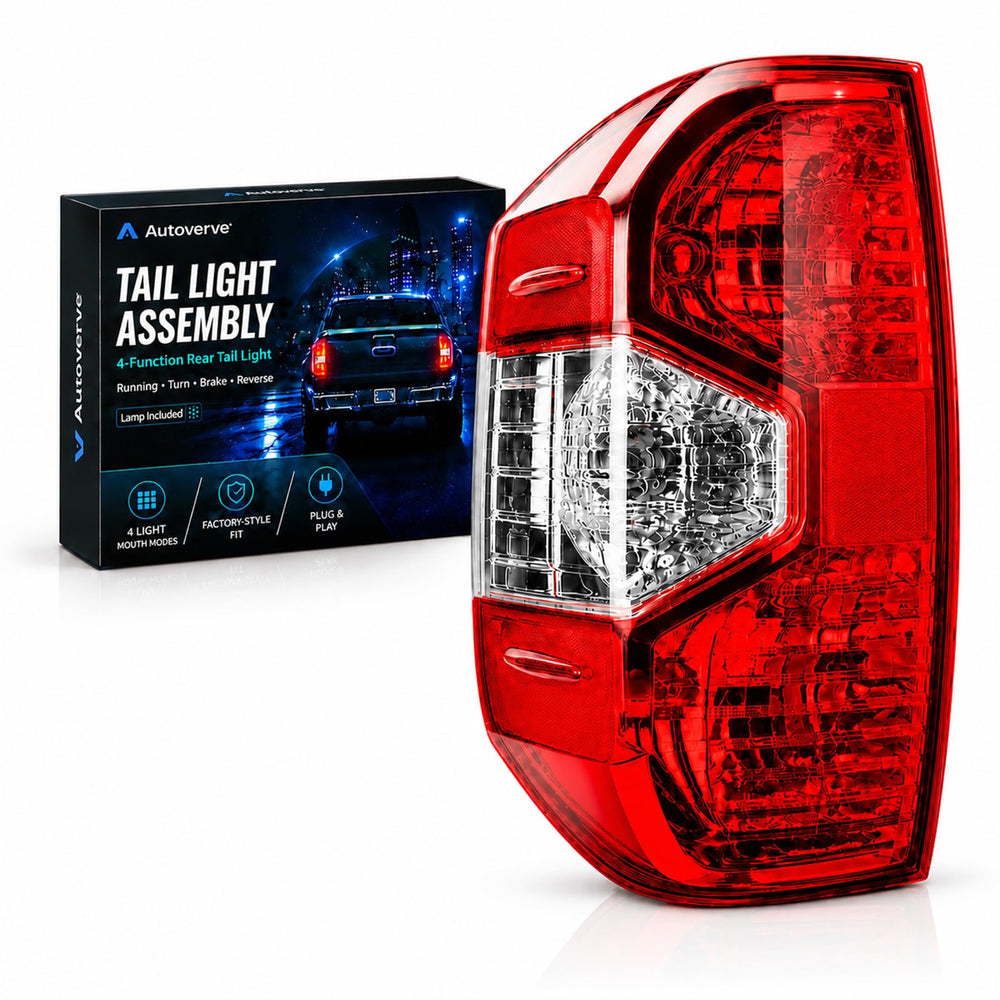 Autoverve left tail light front assembly showing fit and finish benefit