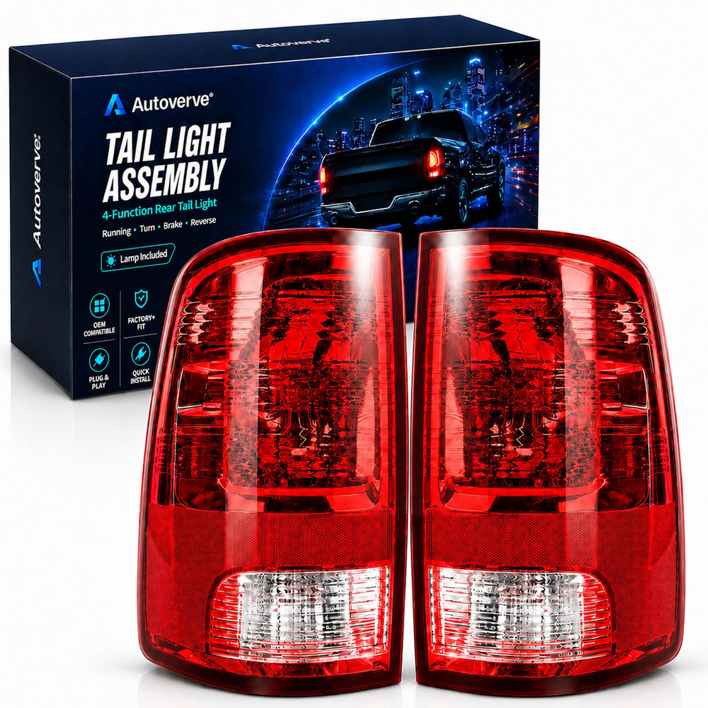 Autoverve front view tail light assembly showing clean fit and improved signaling