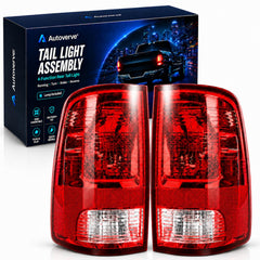 Autoverve front view tail light assembly showing clean fit and improved signaling