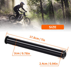 AUTOVIC axle black oxidation finish resisting corrosion and wear