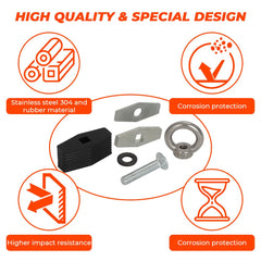 AUTOVIC rotating twist handle mechanism demonstrating quick hand install