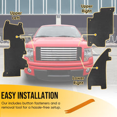 AUTOVIC installed on F-150 showing improved airflow and protection