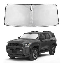 Autovir front view showing full windshield coverage and fit benefit