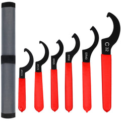AutoWanderer front view of six wrenches neatly arranged and durable finish