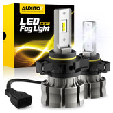 AUXITO 5202 front view showing bulb design and fast plug-in installation benefit