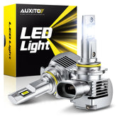 AUXITO 9012 front packaging showing bulbs and benefits for easy identification