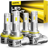 AUXITO front packaging showing complete pack of four fog bulbs and labeling benefit