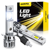 AUXITO H1 front packaging showing pair and benefits for easy replacement