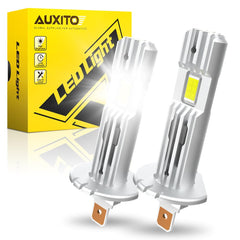 AUXITO H1 front view showing compact shape and quick install benefit
