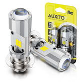 AUXITO H6M front view showing bulb face and benefit of focused illumination