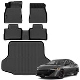 AUXKO front floor mat for 2026 Sentra showing full coverage and protection