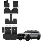 AUXKO front floor mats overview showing precise fit and protection