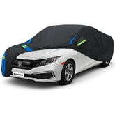 Avecrew front view showing fit on Honda Civic and complete coverage benefit