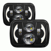 AVOUZ front assembly showing square LED face and improved visibility