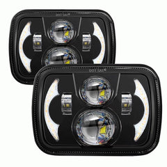 AVOUZ front assembly showing square LED face and improved visibility