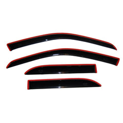 Auto Ventshade front passenger ventvisor installed showing sleek factory look and weather protection