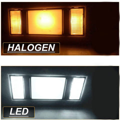 AWALITED close-up of LED diodes highlighting bright cool-white output and durable build