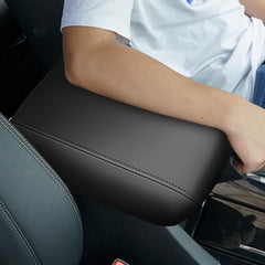 awnexuct installation step with elastic pulled over armrest for quick fit
