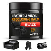 AWOWZ front packaging showing black recoloring balm and kit benefits