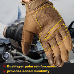 AXBXCX palm closeup with microfiber reinforcement for improved grip and durability