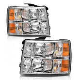 AXLAHA front view chrome headlights showing fit and finish for easy replacement