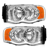 AXLAHA front view of chrome headlight pair showing fit and finish