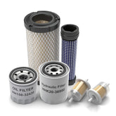 AxleyHub front packaging of maintenance filter kit, quick identification benefit