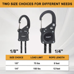 Ayaport braided rope with reflective stripe showing visibility and durable texture