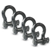 AYMMIC front packaging showing four 1/2" D ring shackles, clear identification and durability