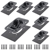 AYMMIC front view of recessed D-ring anchors showing durable construction and secure hold