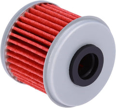 Aynaxcol oil filter installed on a Honda TRX450R demonstrating compatibility