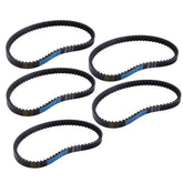 aynaxcol front packaging view showing five belts ready as spares