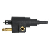 Aynaxcol front view of fuel connector showing secure fit and compatibility