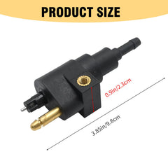 Aynaxcol side profile highlighting connector shape for easy installation