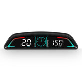 AZIJYV B3 front display showing speed and RPM for safer driving