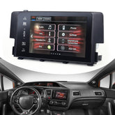 Azucyzi front view of 7-inch screen showing clean display and OEM fit benefit