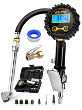 AZUNO front view of digital inflator showing form and controls for easy handling