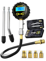 AZUNO front view of complete compression tester kit showing portability and organization
