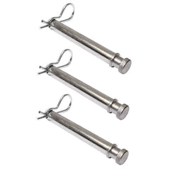 B&W TS35010 pin front view showing stainless steel finish and secure fit benefit