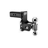B&W front assembly showing robust hitch and receiver fit benefit durability