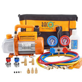 BACOENG front view of complete kit showing organized tools and carry bag for portability