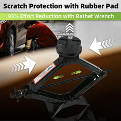 Baffixit lug wrench and ratchet displayed for fast, ergonomic tire removal