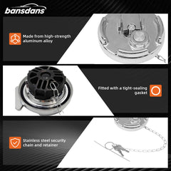 bansdans set of four keys and lock cylinder showing keyed security benefit