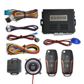 BANVIE front unit and remote showing compact kit and easy upgrade benefit