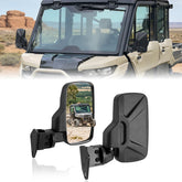 BARQUPO front view mounted on Can-Am Defender showing wide coverage