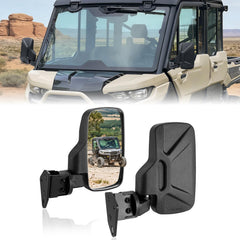BARQUPO front view mounted on Can-Am Defender showing wide coverage