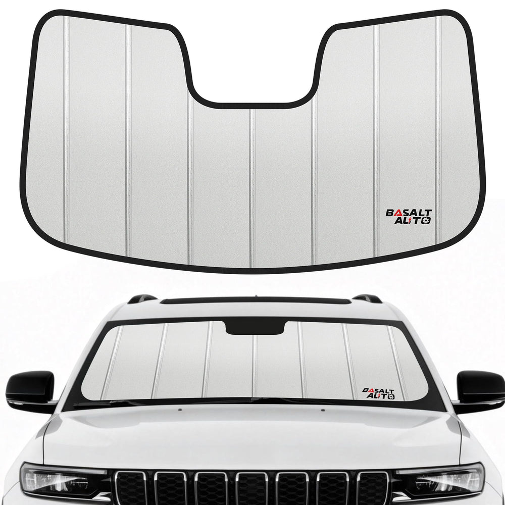 BasaltAuto front packaging showing custom Grand Cherokee fit and brand protection