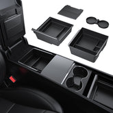 BASENOR front console tray view showing organized storage and neat access