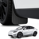 BASENOR front packaging showing Model Y-specific mud flaps and benefits