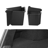 BASENOR front view installed showing seamless trunk fit and clean organization